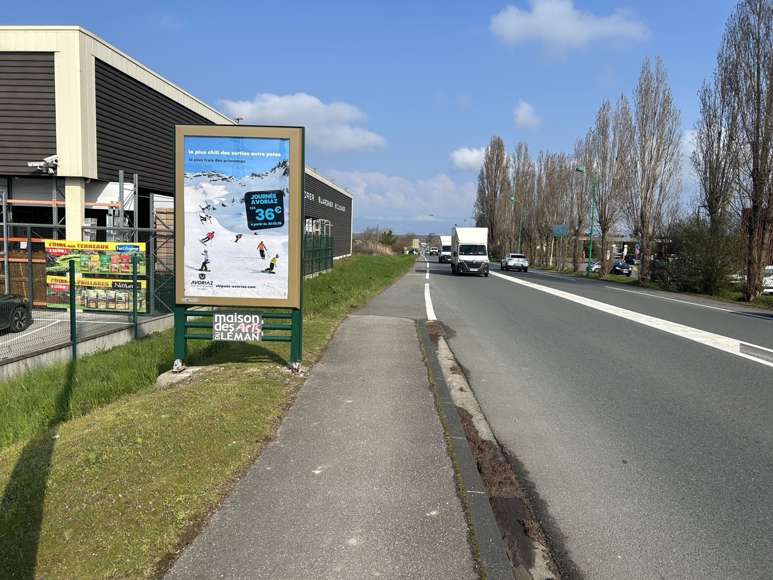 Le réseau d’affichage Performance Sciez Douvaine en image