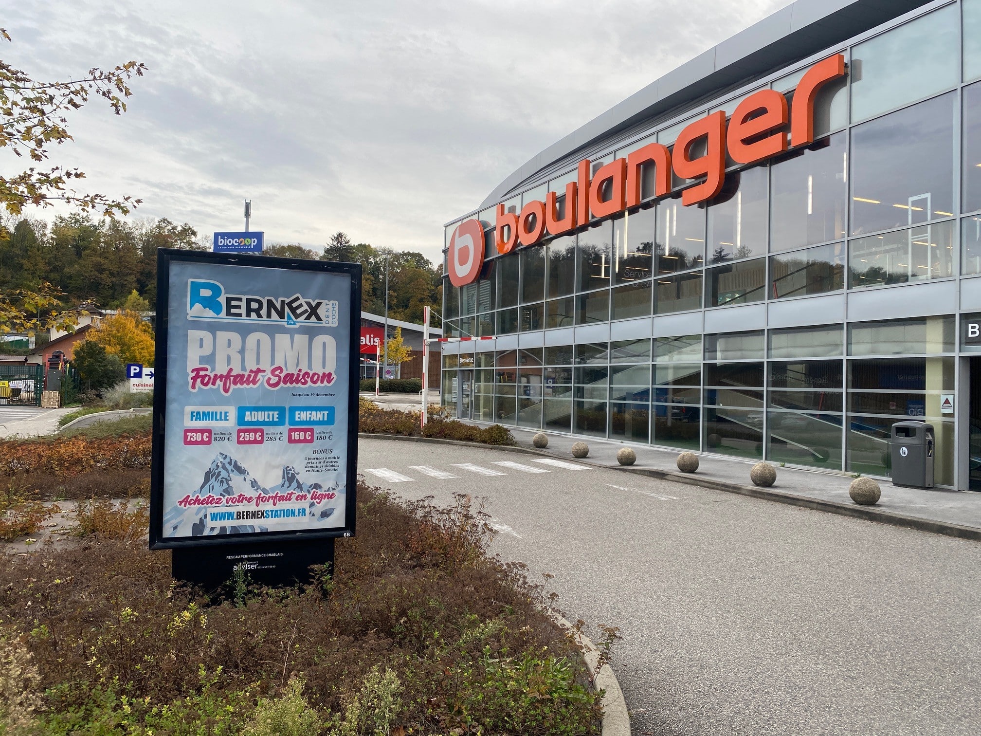 Notre dernière collaboration sur le réseau d’affichage Performance Cœur de Chablais